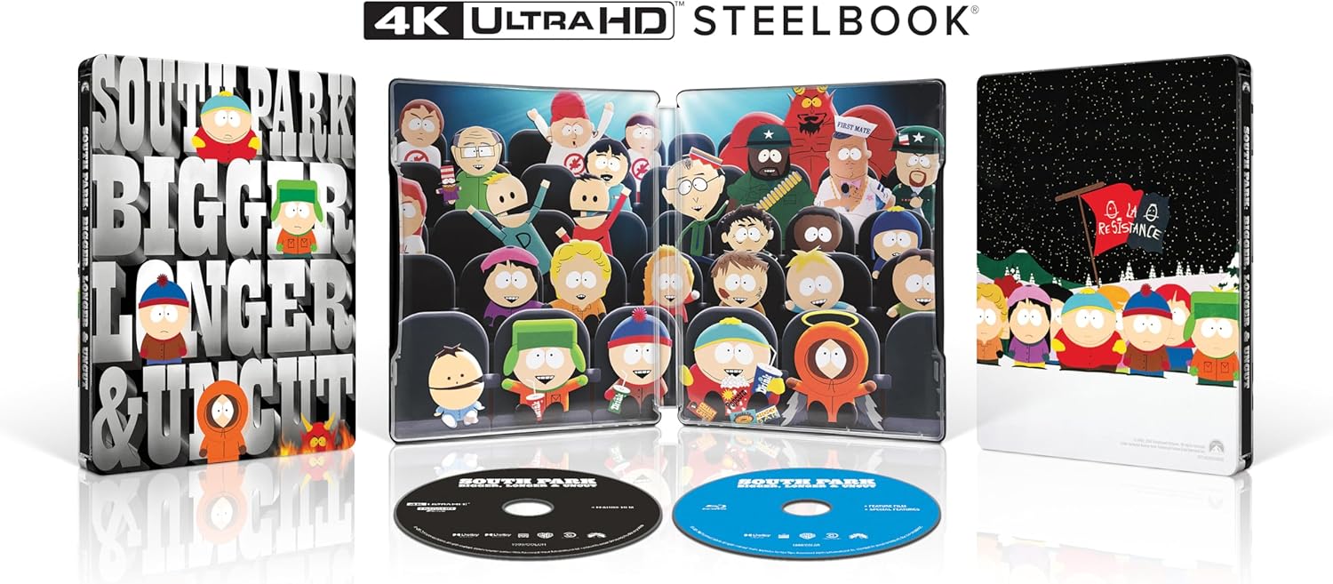 South Park: Bigger, Longer & Uncut [Steelbook] (4K Ultra HD)