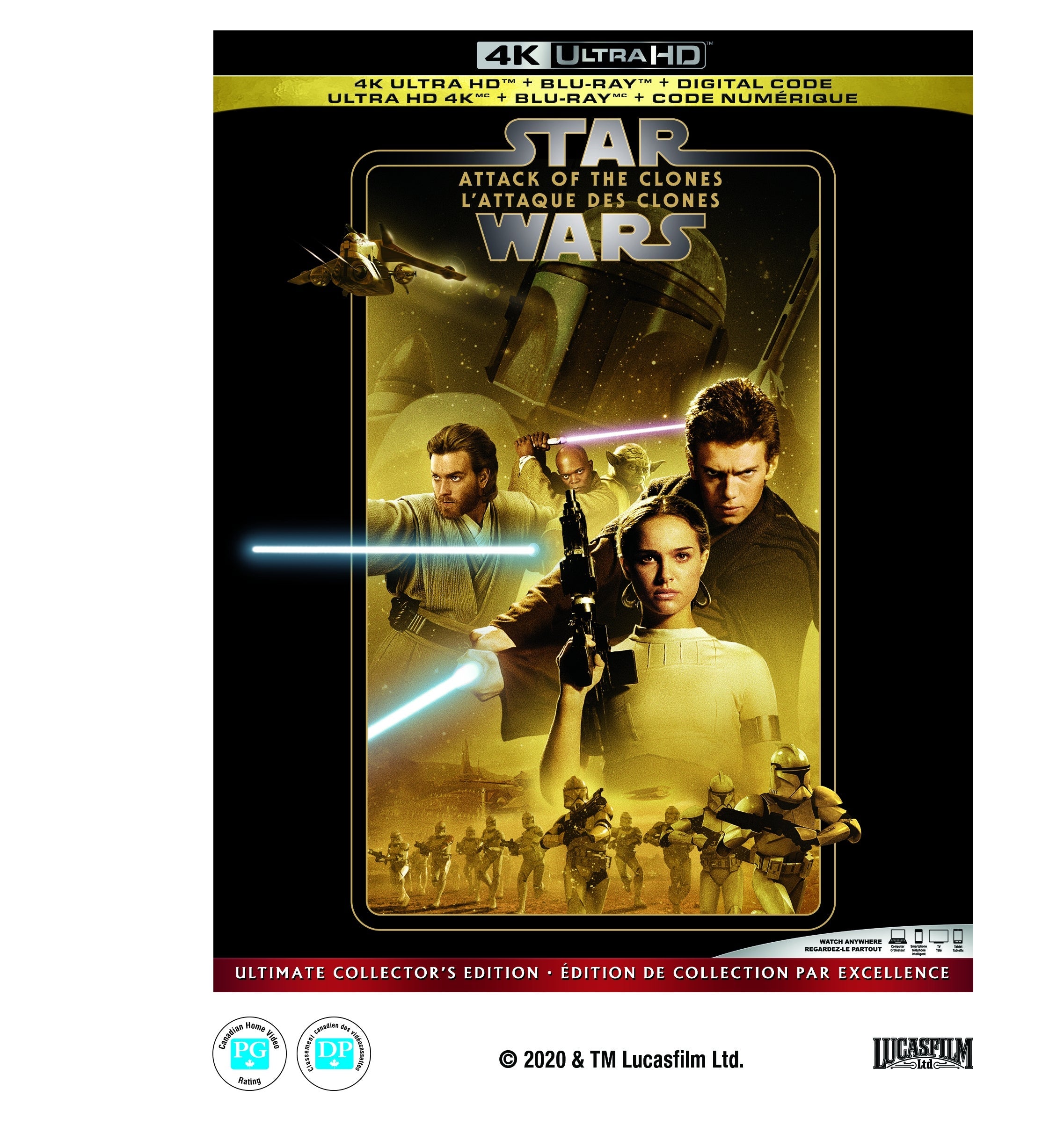 Star Wars II: Attack of the Clones (4K Ultra HD)