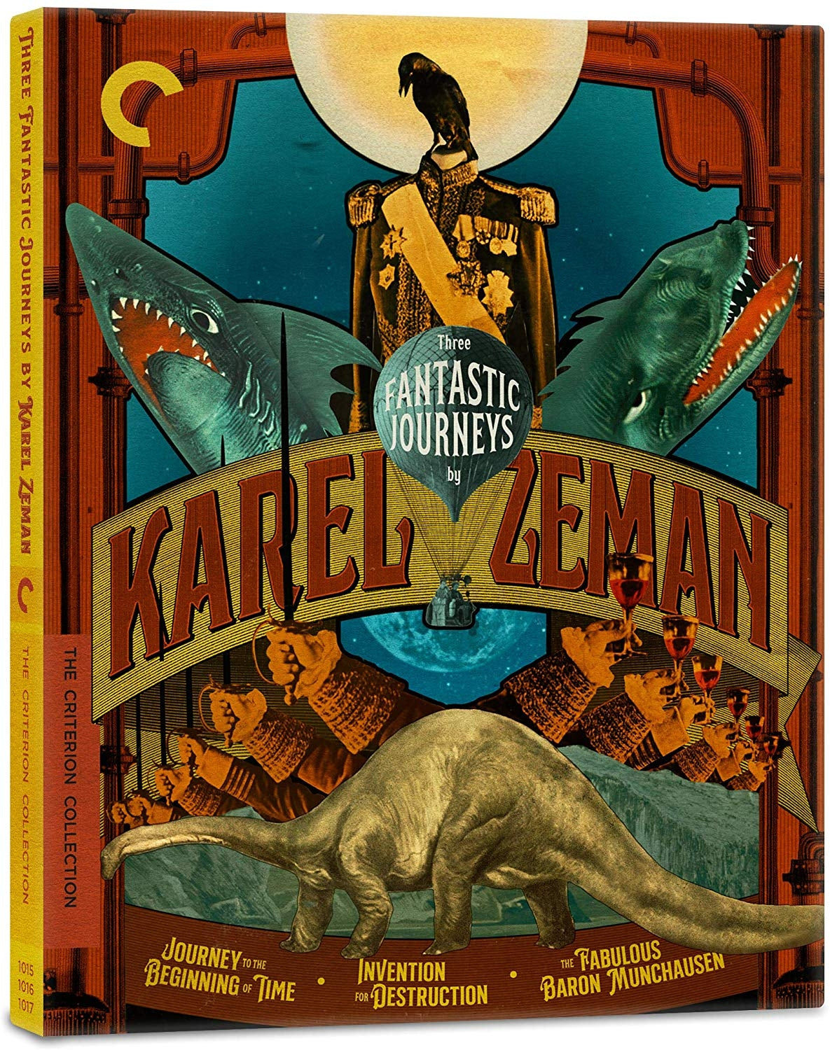Three Fantastic Journeys by Karel Zeman (Blu-ray)