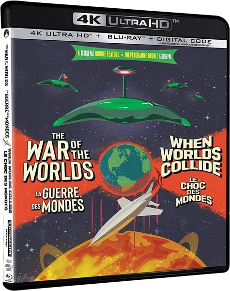 War of the Worlds (1953) and When Worlds Collide (4K Ultra HD)