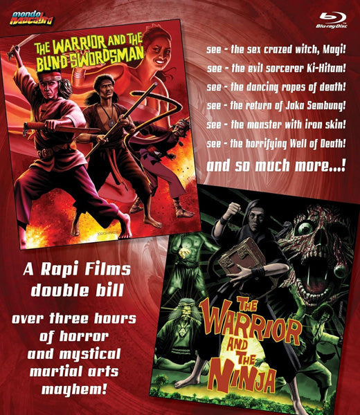 Warrior and the Blind Swordsman/Warrior and the Ninja (Blu-ray)