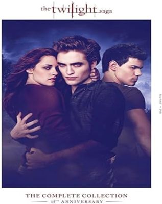Image of Twilight Saga 5-Movie 15th Anniversary Collection Blu-ray boxart