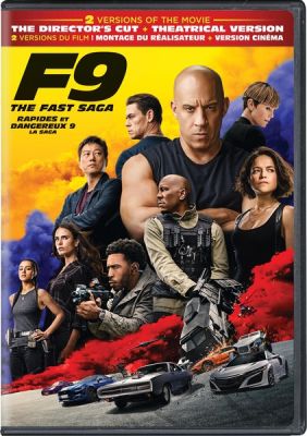 Image of F9: The Fast Saga DVD boxart