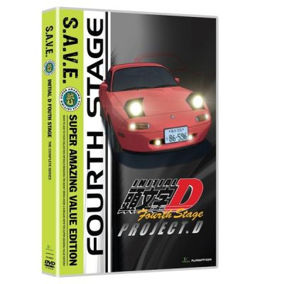 Image of Initial D: Stage 4 DVD boxart