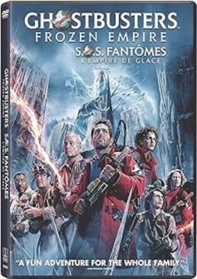 Image of Ghostbusters: Frozen Empire DVD boxart