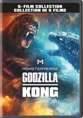 Image of Godzilla x Kong: The New Empire 5-Film Collection DVD boxart