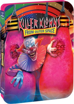 Image of Killer Klowns from Outer Space (35th Anniversary Edition)(Limited Edition Steelbook) 4K boxart