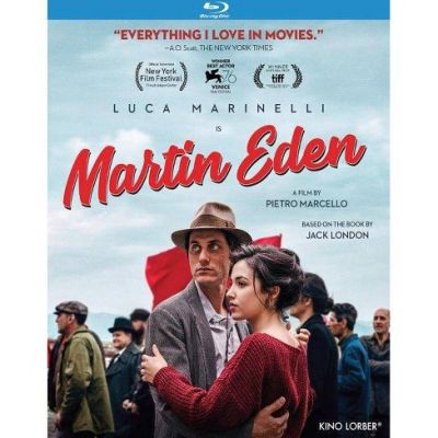 Image of Martin Eden Kino Lorber Blu-ray boxart
