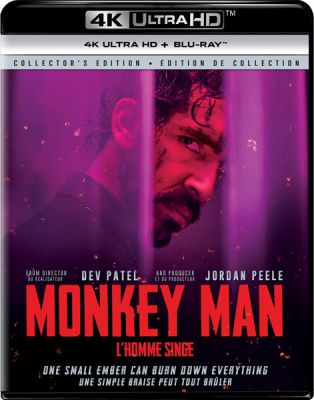 Image of Monkey Man 4K boxart