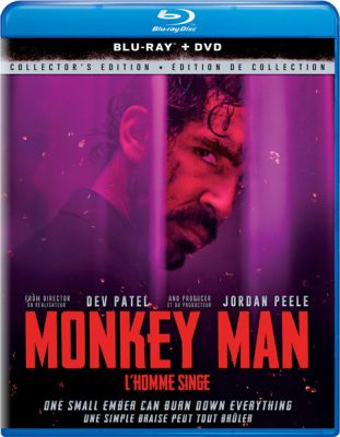 Image of Monkey Man Blu-ray boxart