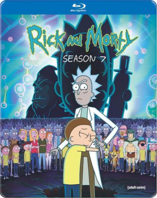 Image of Rick and Morty: The Complete Seventh Season (Steelbook) Blu-ray boxart