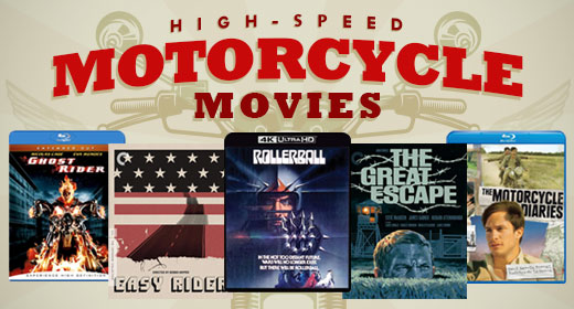 High-Speed Motorcycle Movies | Cinema 1 In-store and Online
